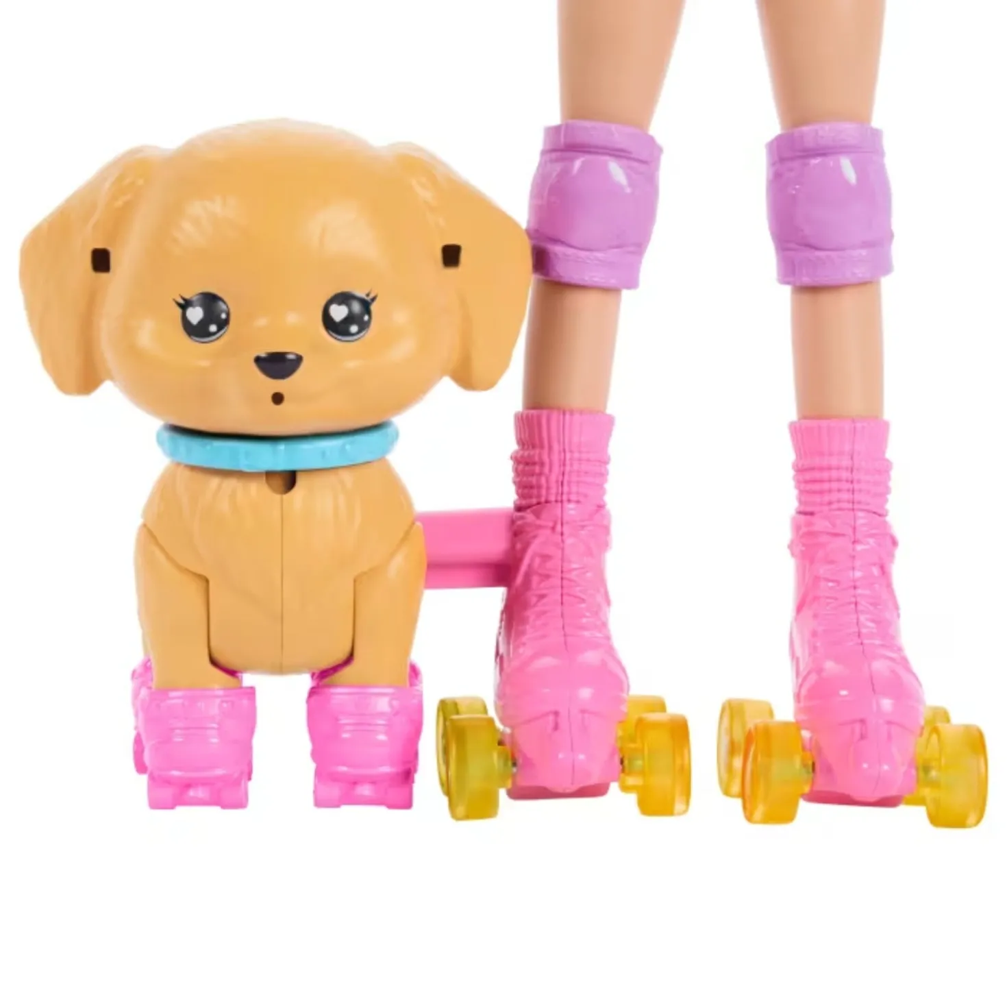 Barbie & Cucciolo Sui Pattini Blonde JMJ44
