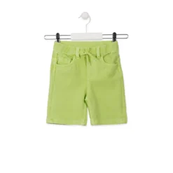 Bermuda verdi effetto jeans Junior