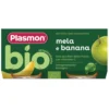 BIO Omogeneizzato Frutta Banana Mela: Confezione 2x80 gr