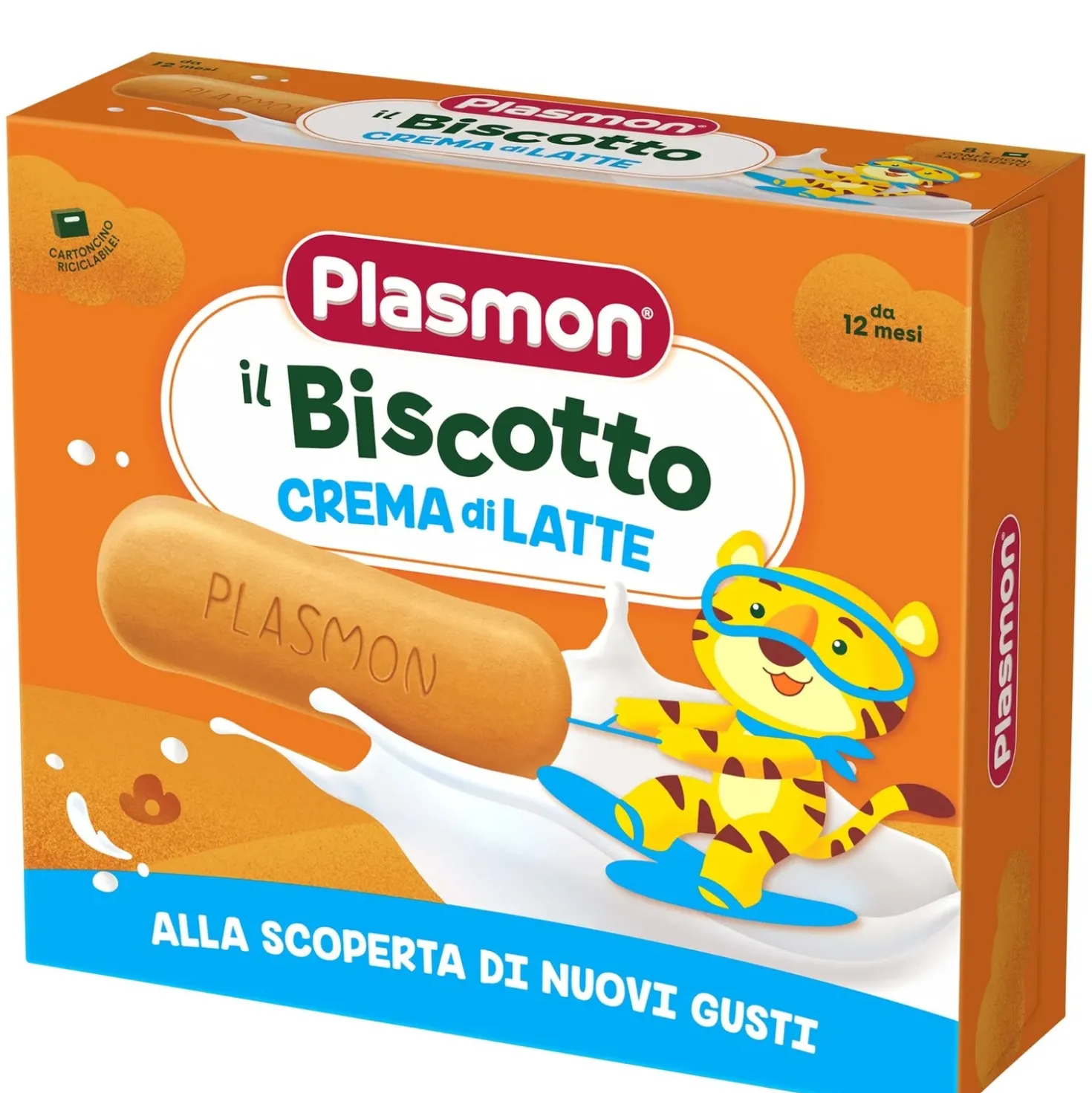 Biscotto Crema Latte: Confezione 320 gr