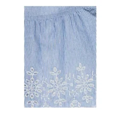 Completo Blusa e Gonna in Pizzo Sangallo Baby Bambina