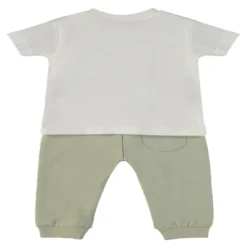Completo 2 Pezzi Maglietta + Pantaloni Lunghi Kaki 160064