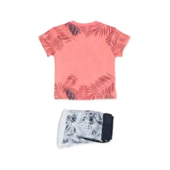 Completo Tropicale Maglietta + Bermuda Baby Bambino