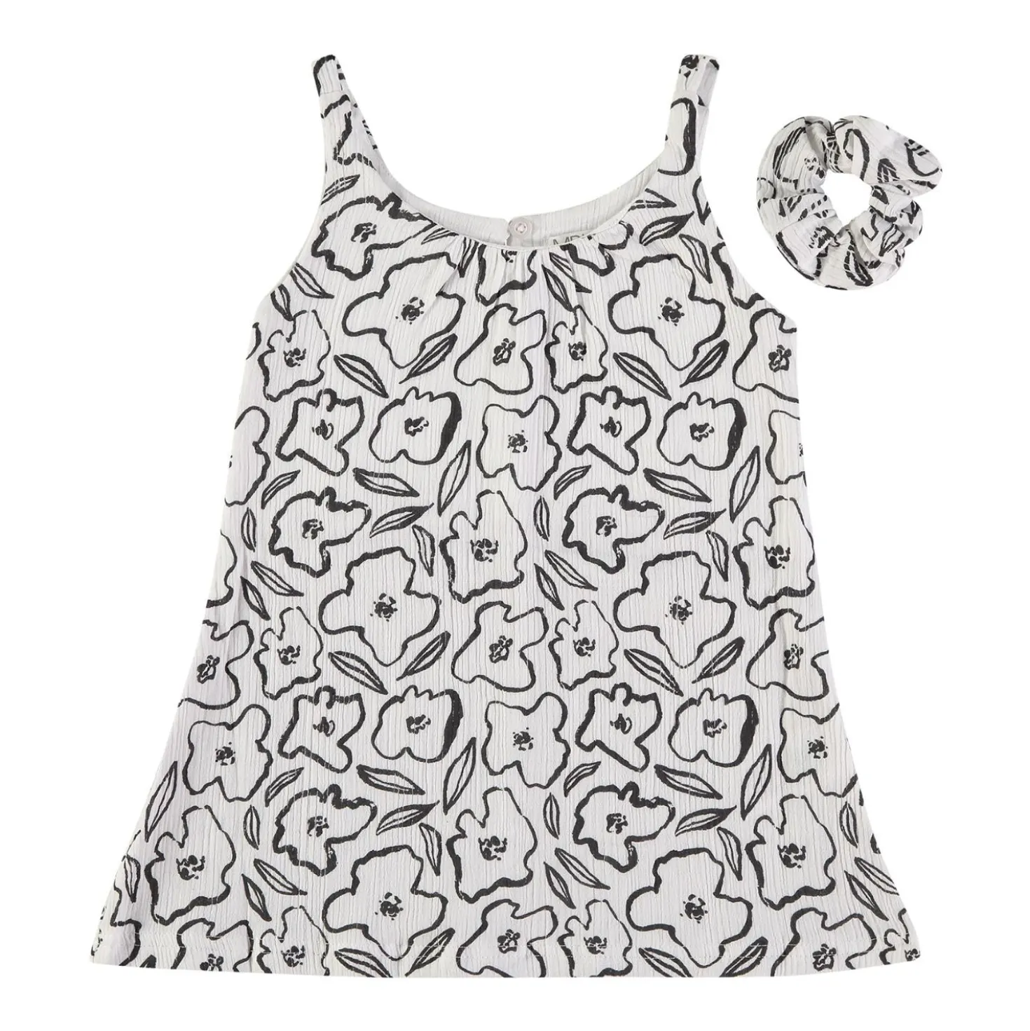 Completo Vestito + Elastico Bianco 161311