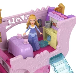 Disney Princess Playset 2in1: Castello Con Carrozza HWX17
