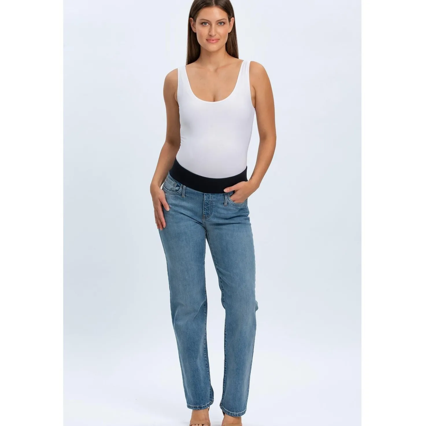 Jeans Premaman a Gamba Dritta