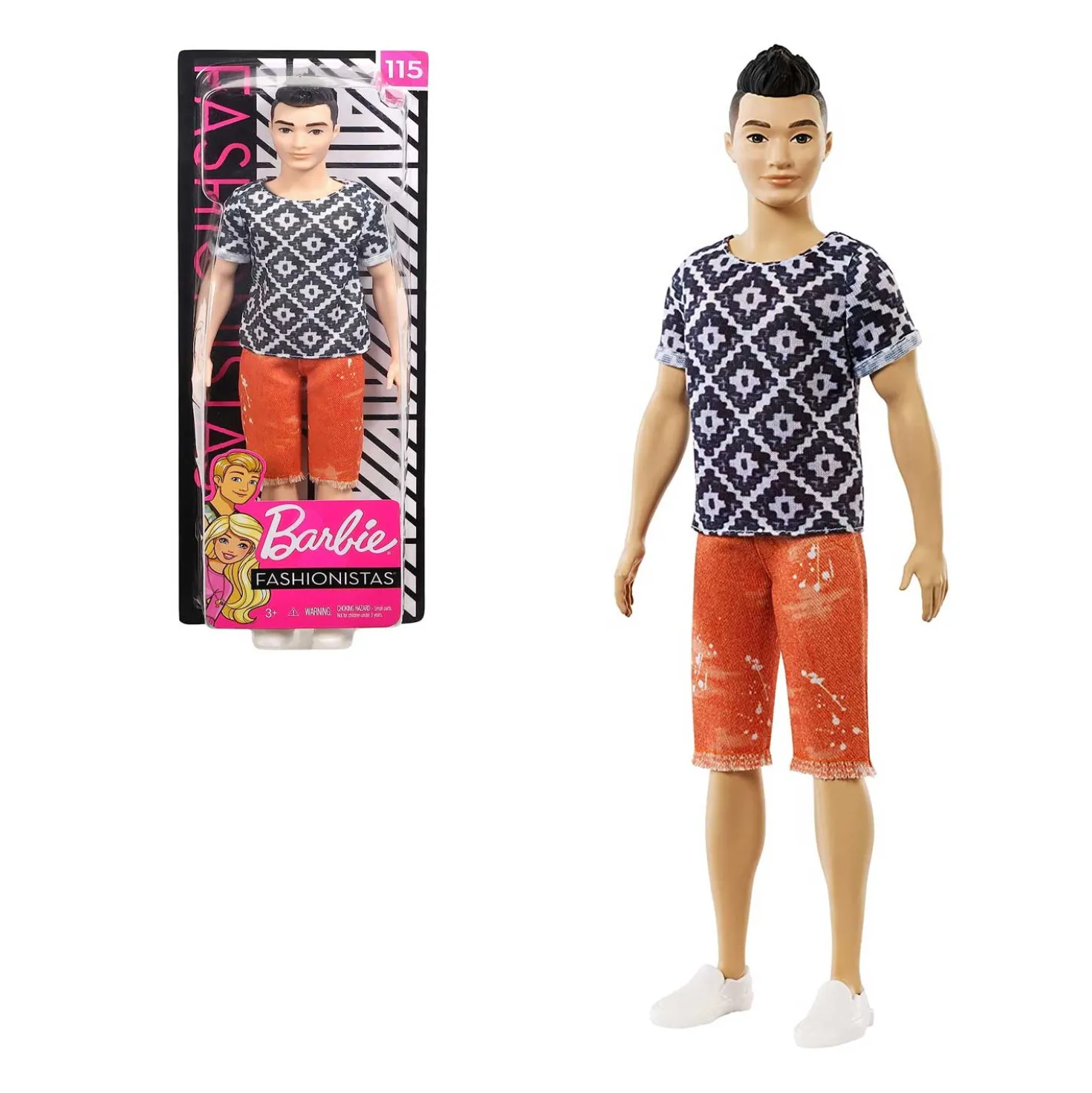 Ken Fashionistas DWK44