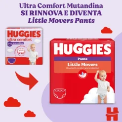 Little Movers Mutandine taglia 6 (30 pezzi)