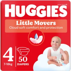 Little Movers Pannolini taglia 4 50 pezzi