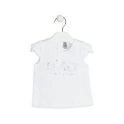 Maglietta Principesse a Manica Corta Baby Bambina