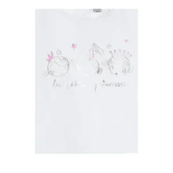 Maglietta Principesse a Manica Corta Baby Bambina