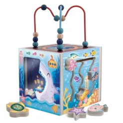Montessori Legno Sensory Cube The Ocean
