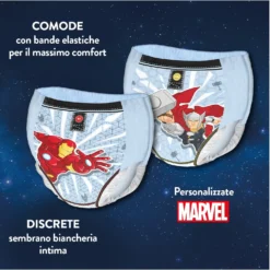 Mutandine Assorbenti Drynites Boy 4/7anni 17/30 Kg: Confezione 10 Pz