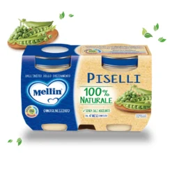 Omogeneizzati Legumi Piselli: Confezione 2x125 gr