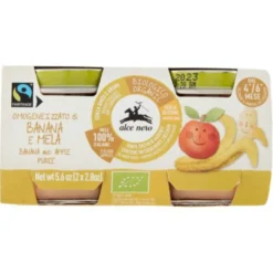 Omogeneizzato Banana e Mela 2x80gr