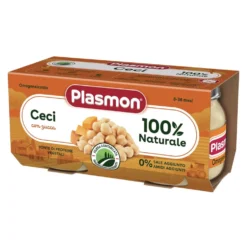 Omogeneizzato Ceci Zucca: Confezione 2x80g