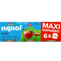 Omogeneizzato Frutta Mela: Confezione 6x80g