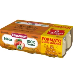 Omogeneizzato Frutta Mela: Confezione 6x80 gr