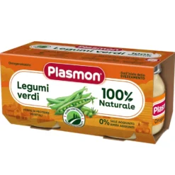 Omogeneizzato Legumi Verdi: Confezione 2x80 gr