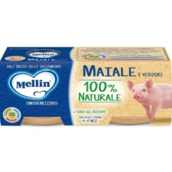Omogeneizzato Maiale Con Verdure: Confezione 2x80 gr