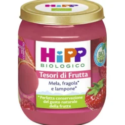 Omogeneizzato Tesori Di Frutta Mela Fragola E Lampone: Confezione 160 gr