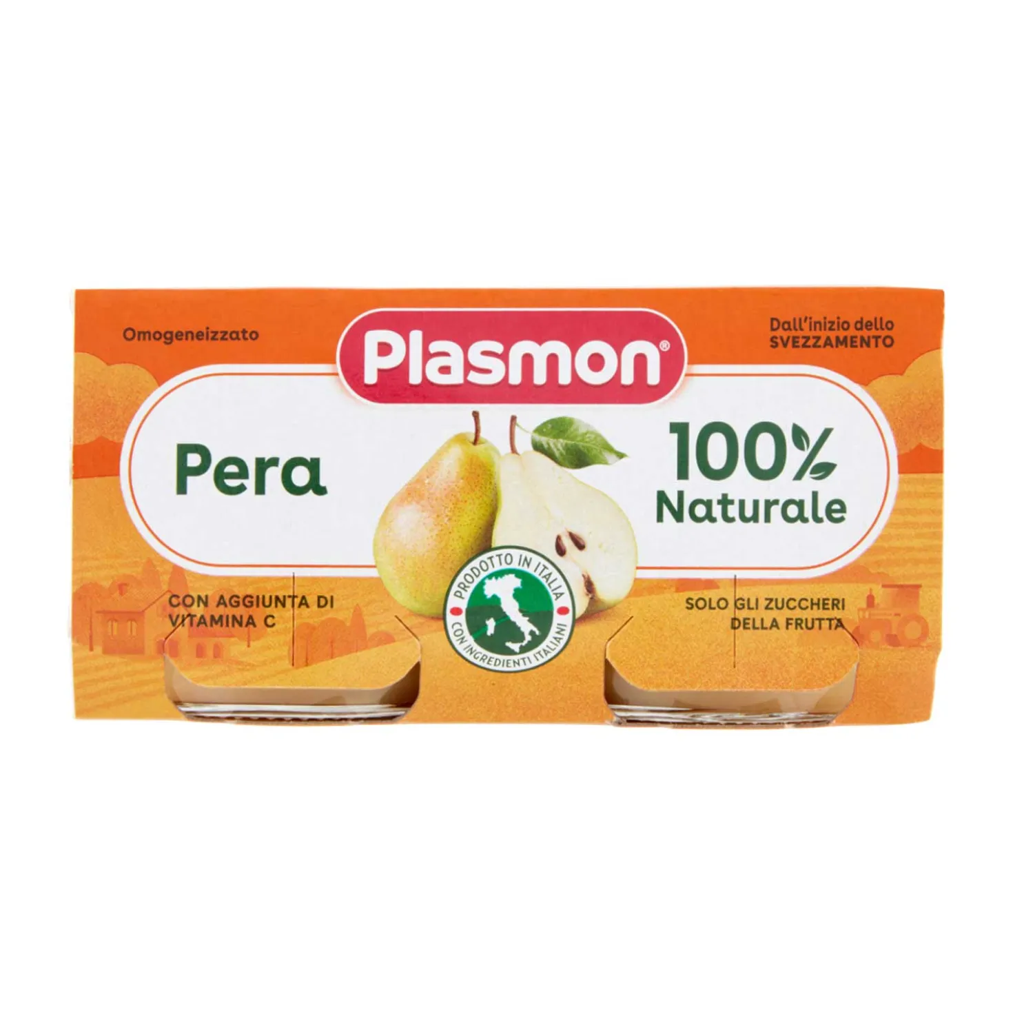 Omogenizzato Frutta Pera: Confezione 2x80 gr
