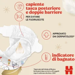 Pannolini Extra Care Bebè Grande Taglia 2 (40pz)