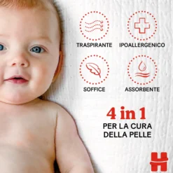 Pannolini Extra Care Bebè Grande Taglia 2 (40pz)