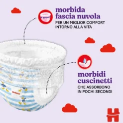 Pannolini Little Movers Mutandina Gigapack Taglia 4