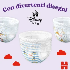 Pannolini Little Movers Mutandina Gigapack Taglia 4