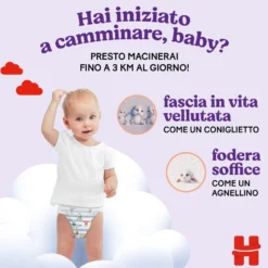 Pannolini Little Movers Mutandina Gigapack Taglia 4