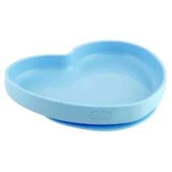 Piatto Cuore Silicone Con Ventosa 9m+