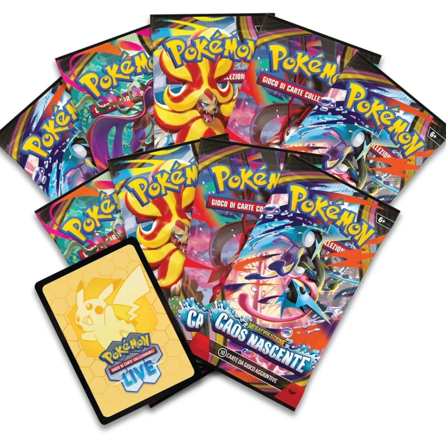 Pokemon Set Allenatore Fuoriclasse Caos Nascente