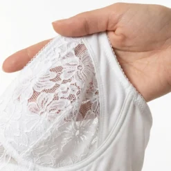 Reggiseno Allattamento Con Pizzo Rebrodè Coppa D Bianco