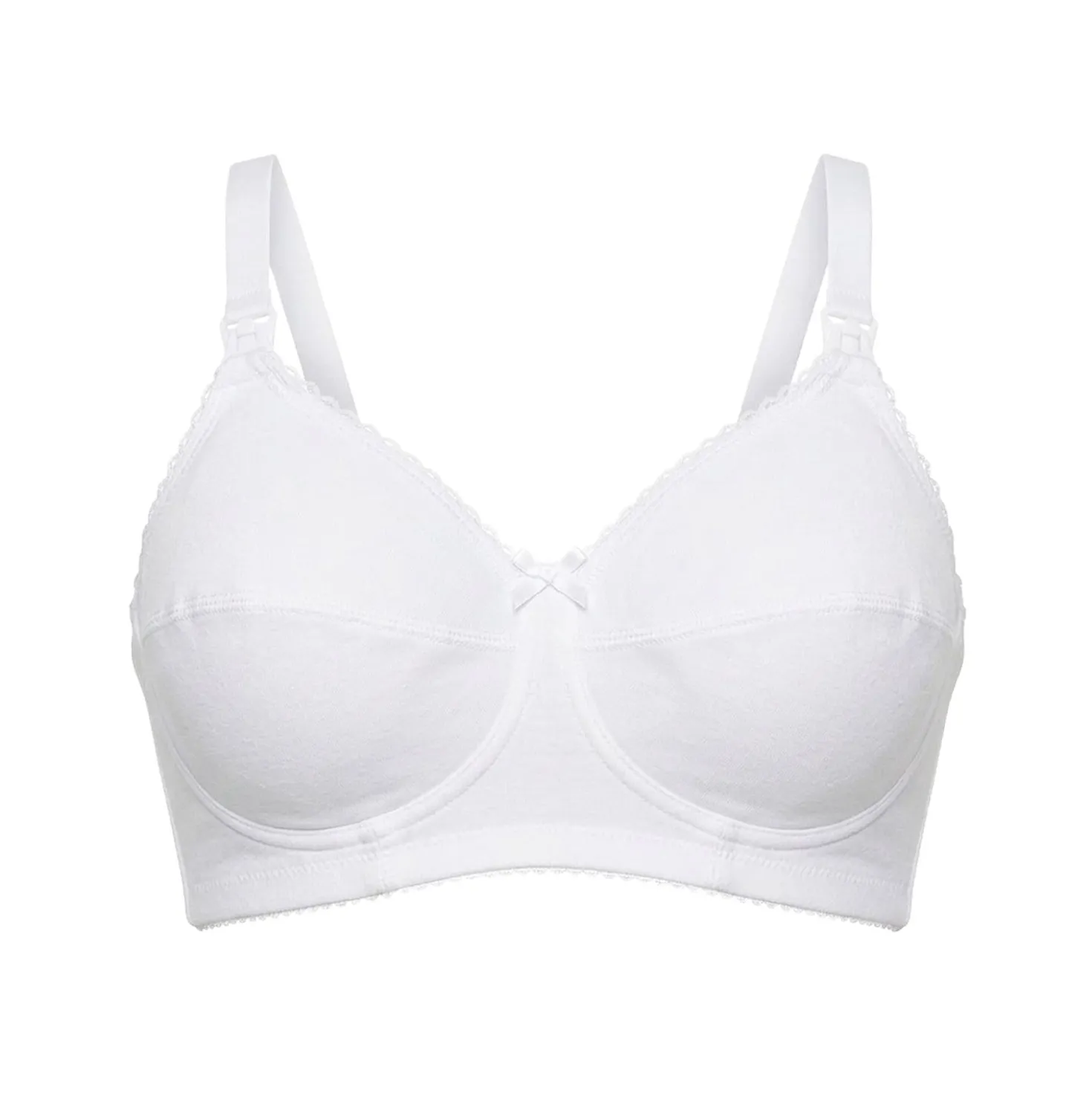 Reggiseno Allattamento Cotone Coppa C Bianco
