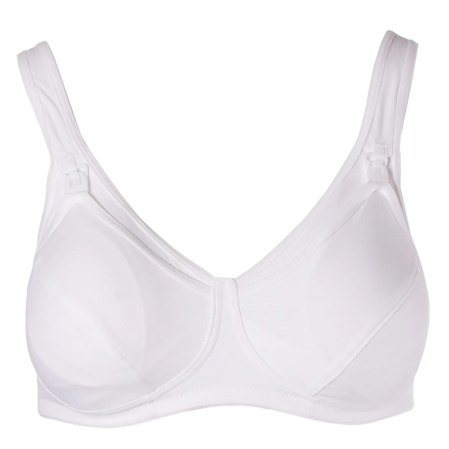 Reggiseno Allattamento Fibra Cava Coppa D Bianco