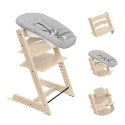 Sedia Tripp Trapp in Rovere + Baby Set² + Newborn Set