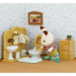 Sylvanian Families: Fratello Coniglio Cioccolato E Bagno