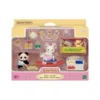 Sylvanian Families: Scatola Dei Giochi Per Bebè Coniglio Neve E Bebè Panda