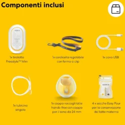 Tiralatte Freestyle Mini Hands Free Singolo