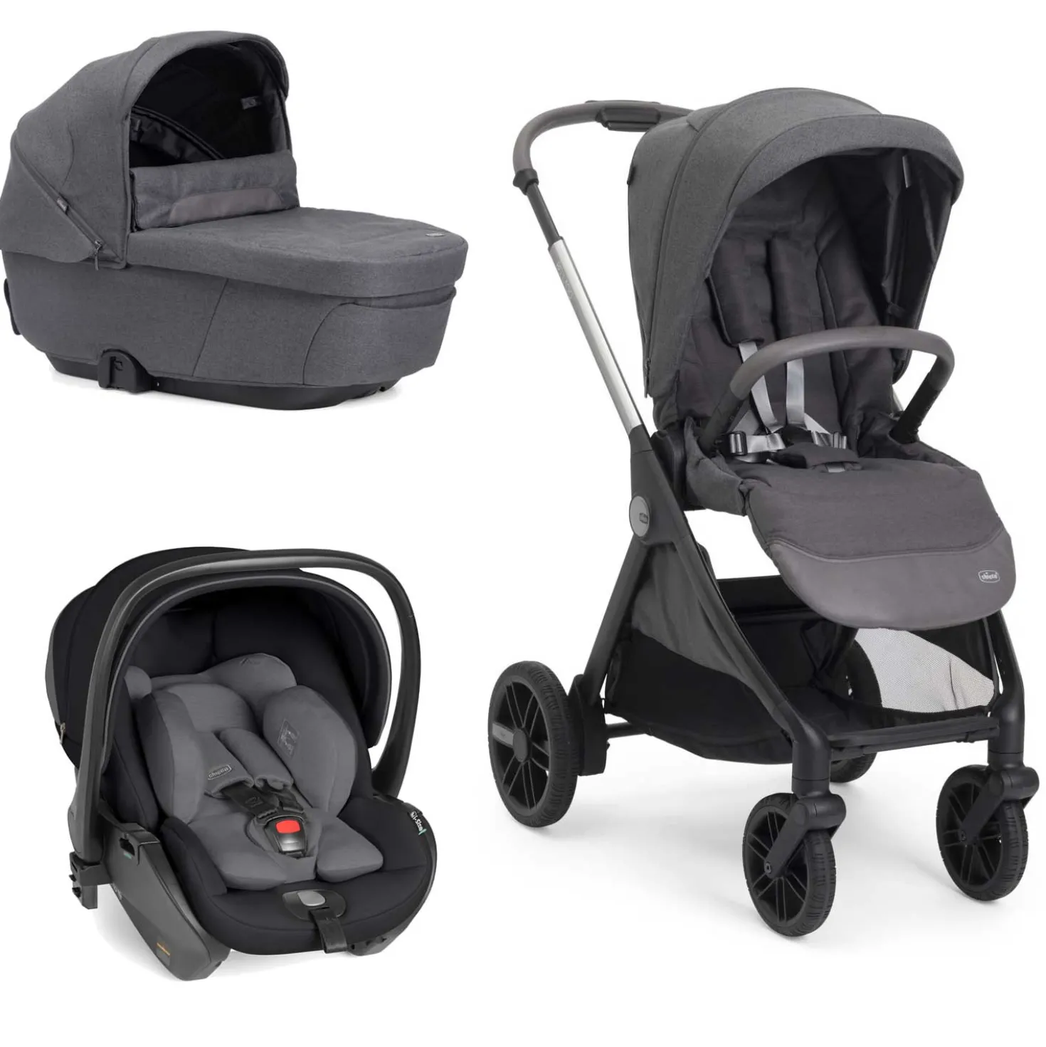 Trio Bellagio 2.0 Comfort Con Seggiolino Auto First Seat Recline