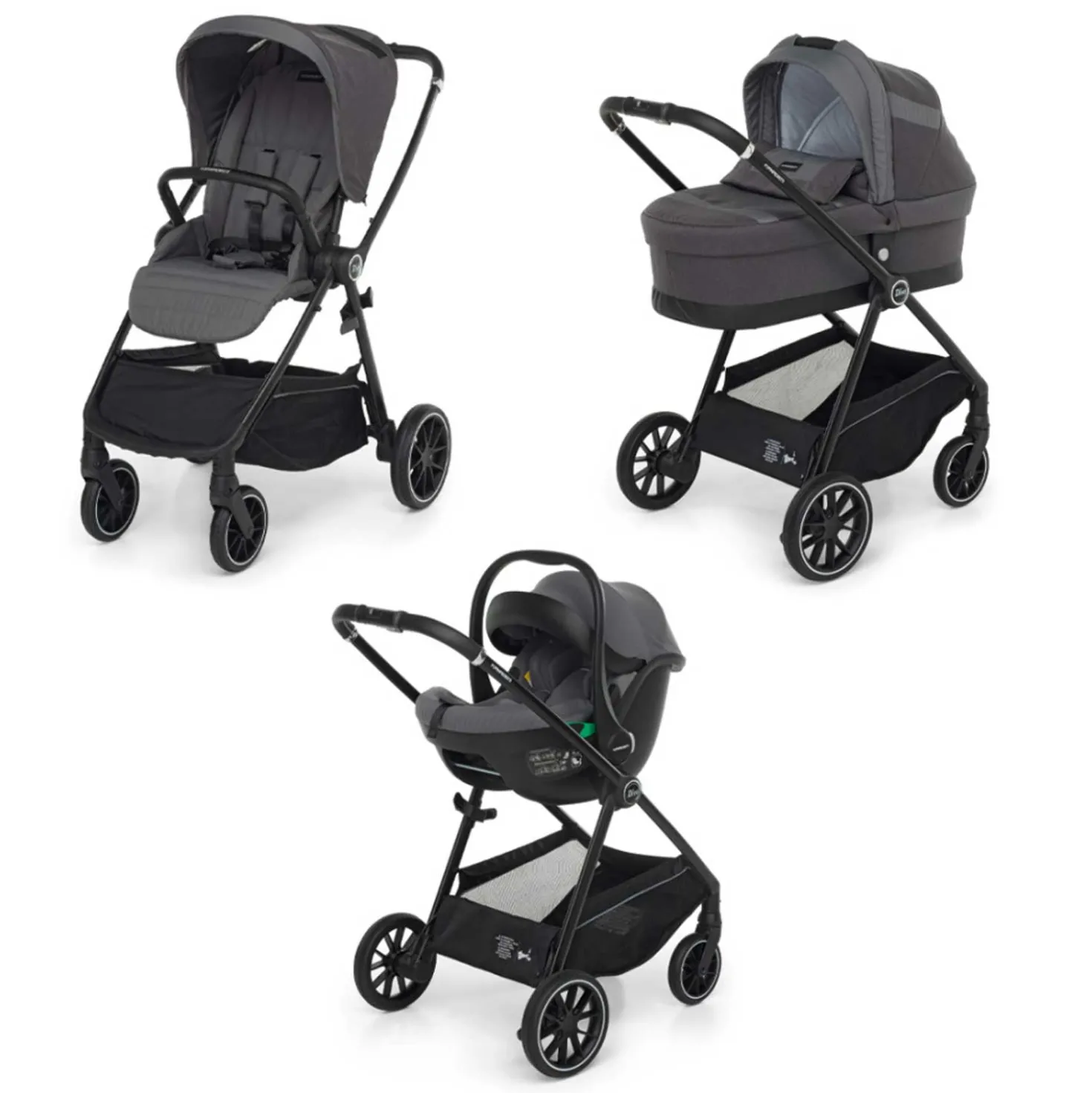Trio Divo Con Seggiolino Auto ISize