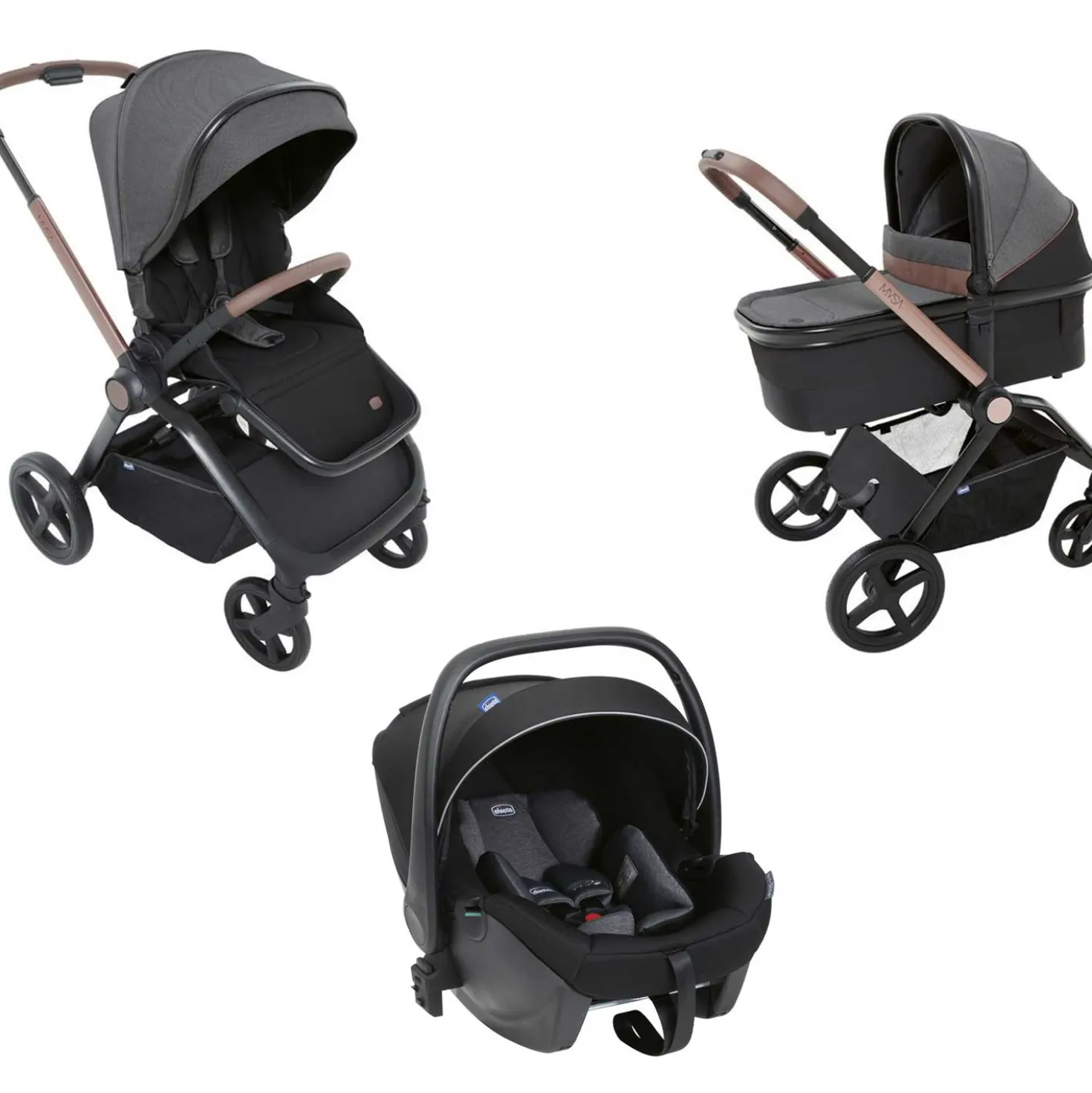 Trio Mysa Con Seggiolino Auto Kory Air Plus