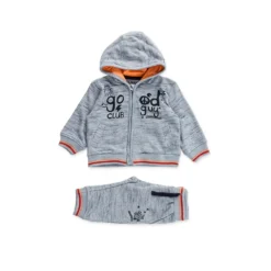 Tuta con Dettagli Arancioni Baby Bambino