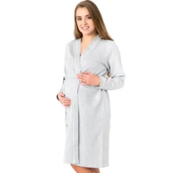 Vestaglia Kimono In Cotone Melange