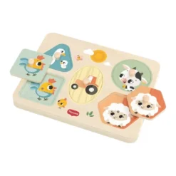 Wooden Musical Puzzle Farmers